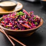 Asian Red Cabbage Slaw