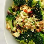 Honey Mustard Broccoli & Bacon Salad