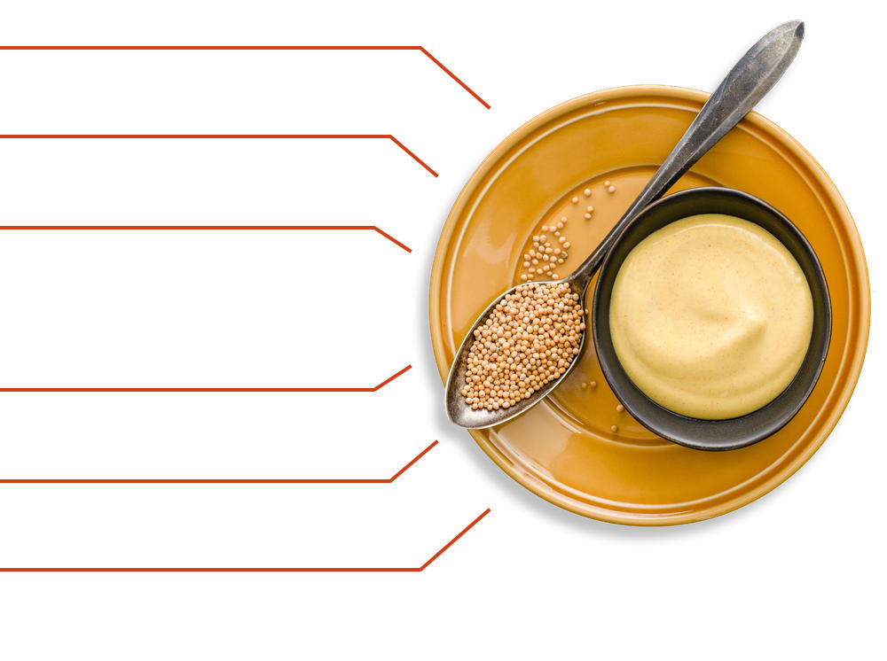 Health Nutrition Spread The Mustard