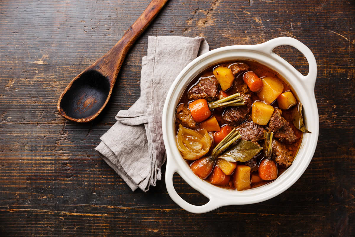 Mustard Herb Beef Stew