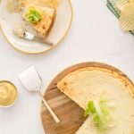 Mustard & Leek Savory Cheesecake
