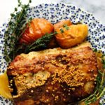Savoury Slow Cooker Pork Roast With Mustard and Apples