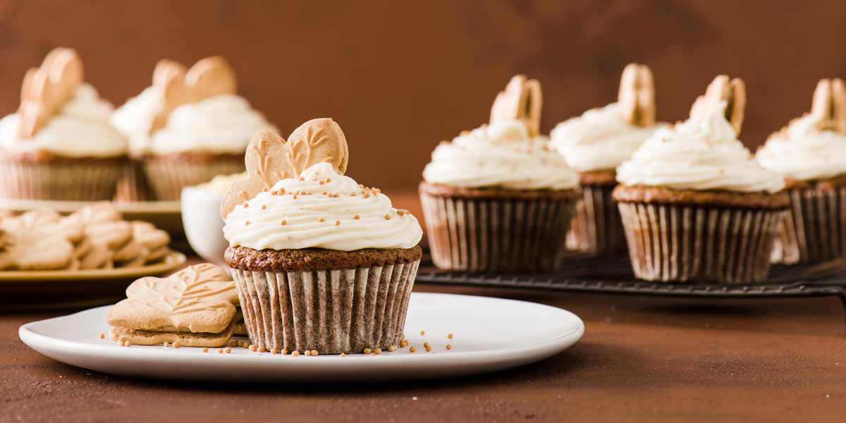 Spiced Maple & Mustard Ginger Cupcakes