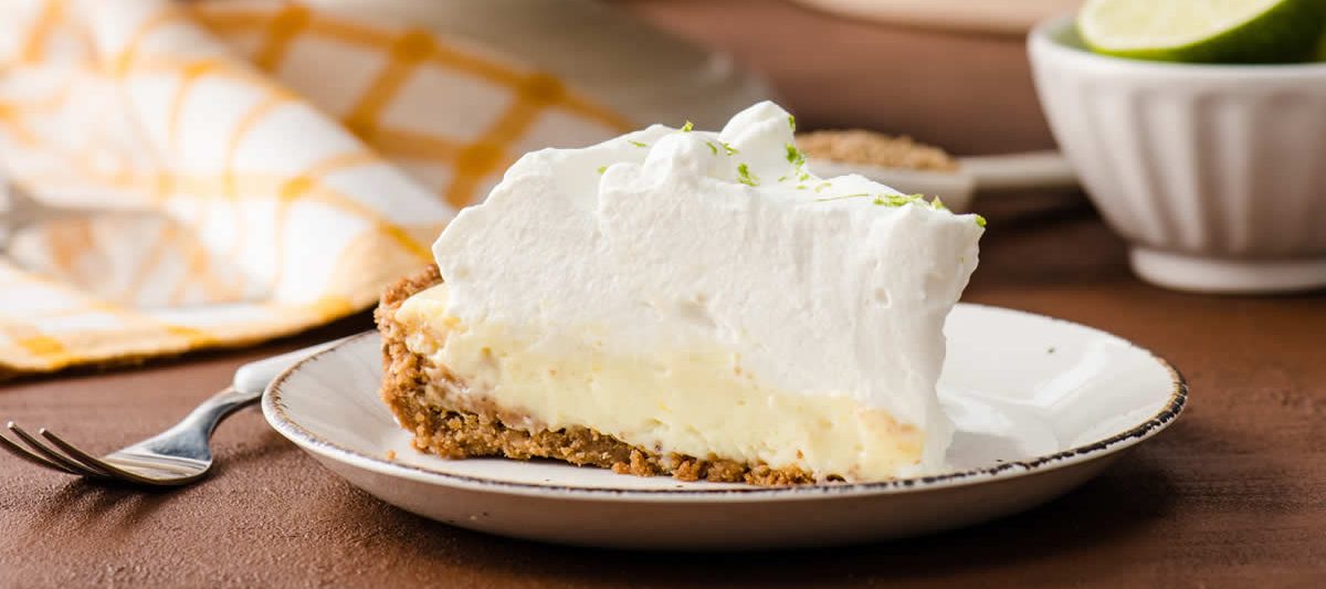 Tangy Key Lime & Mustard Pie