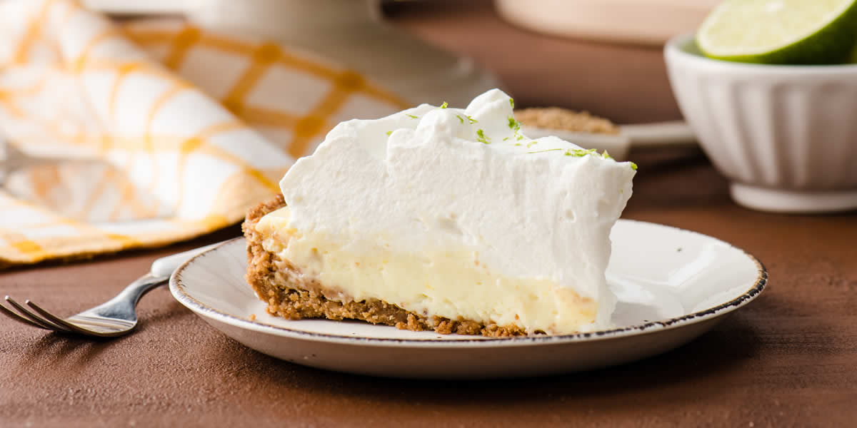 Tangy Key Lime & Mustard Pie