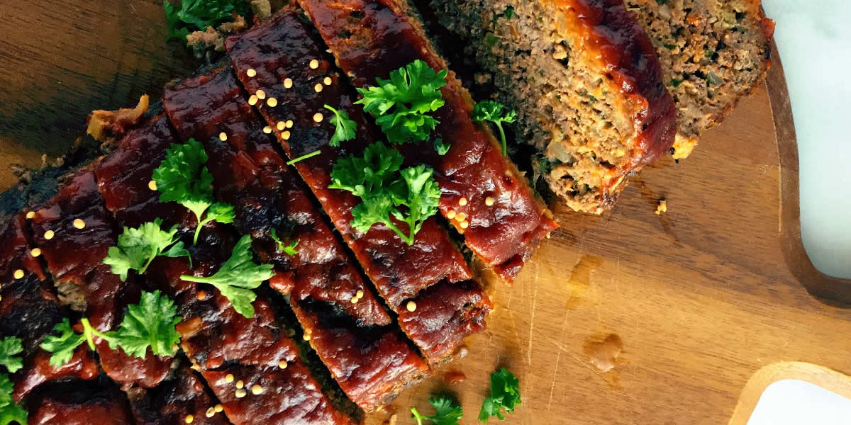 Zesty Tomato-Glazed Meatloaf