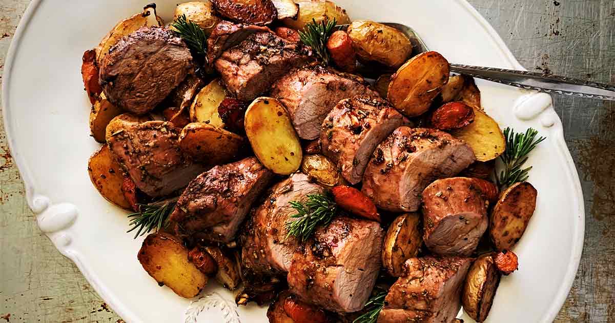 Rosemary-garlic-roasted-pork-tenderloin