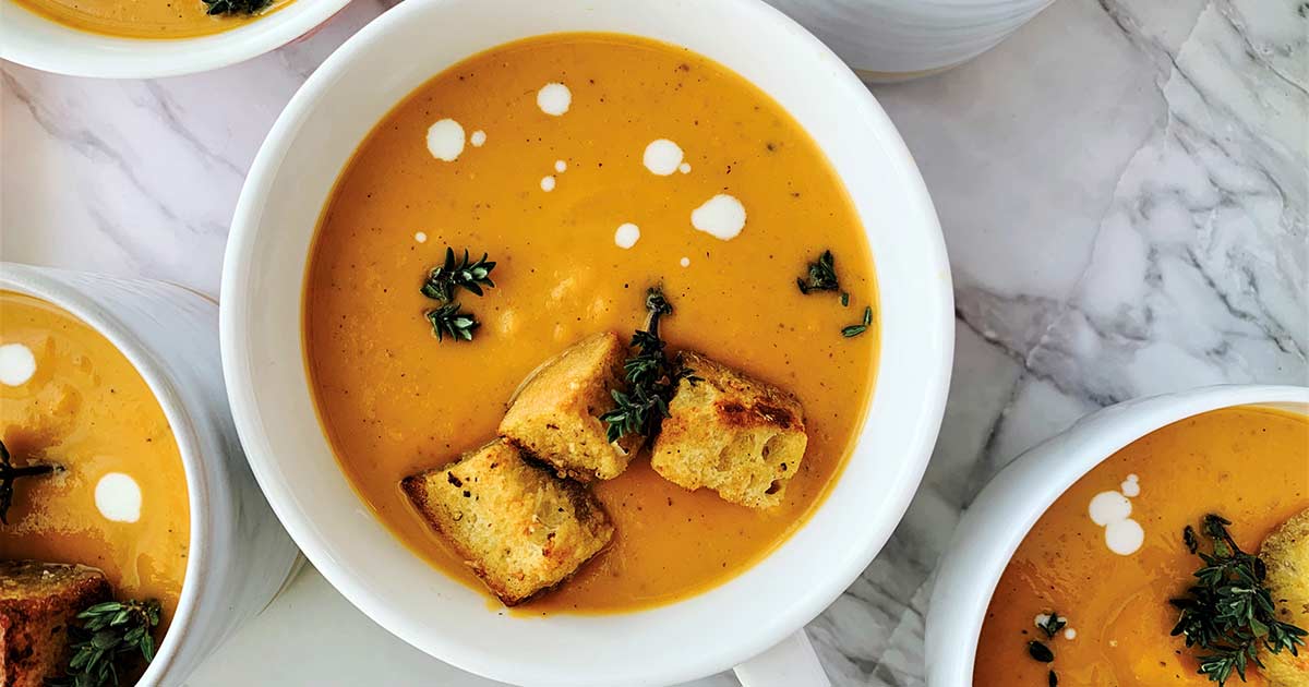 oasted-sweet-potato-soup-with-mustard-parmesan-croutons