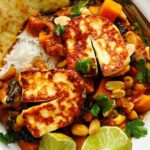 Sweet-Potato-Coconut-Curry-with-Halloumi