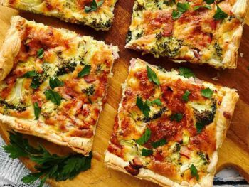 Broccoli-Ham-and-Cheddar-Puff-Pastry-Quiche